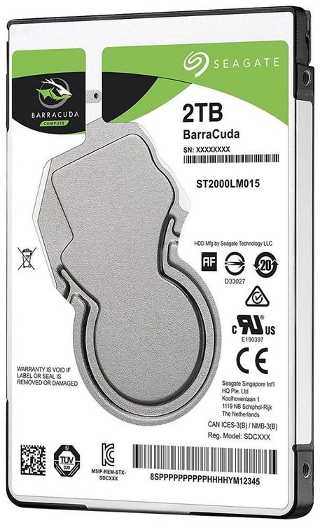 Жесткий диск Seagate Barracuda 2TB ST2000LM015